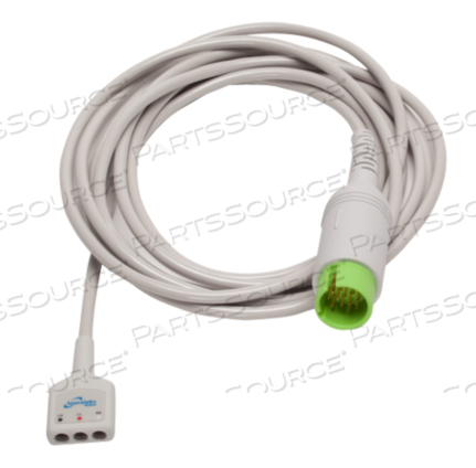 SPACELABS ECG TRUNK CABLE, 3LD 10FT 