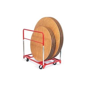 ROUND FOLDING TABLE MOVER ALL SWIVEL 6" PHENOLIC CASTERS by Raymond Products