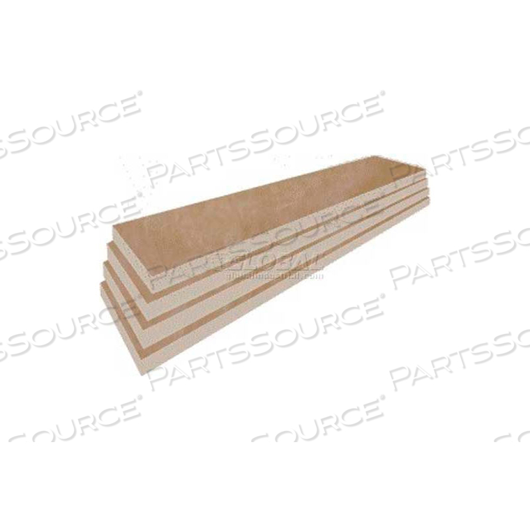 SLATWALL BIRCH SHELVES, 3/4"HX8"DX14"W, FINISHED ON 2 SIDES AND 3 EDGES by Windmill Slatwall Products SLATWALL BIRCH SHELVES, 3/4"HX8"DX14"W, FINISHED ON 2 SIDES AND 3 EDGES by Windmill Slatwall Products