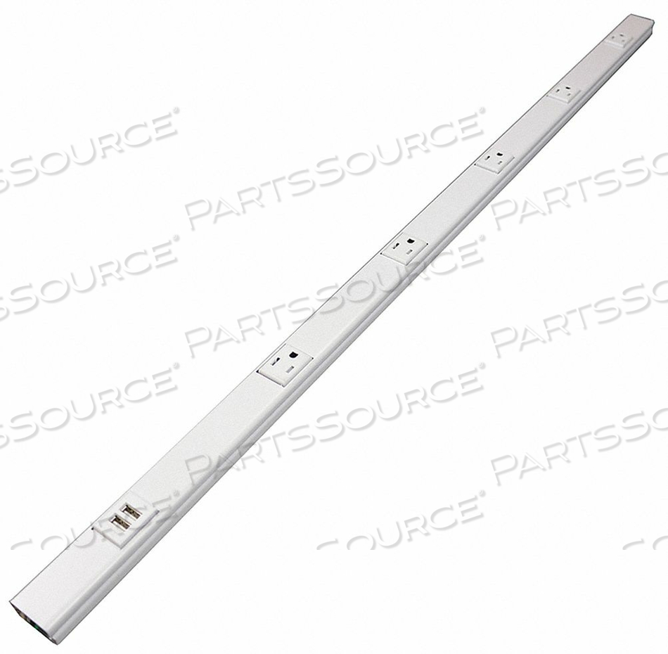 PREWIRED RACEWAY 5 OUTLETS 3 FT USB by Legrand PREWIRED RACEWAY 5 OUTLETS 3 FT USB by Legrand