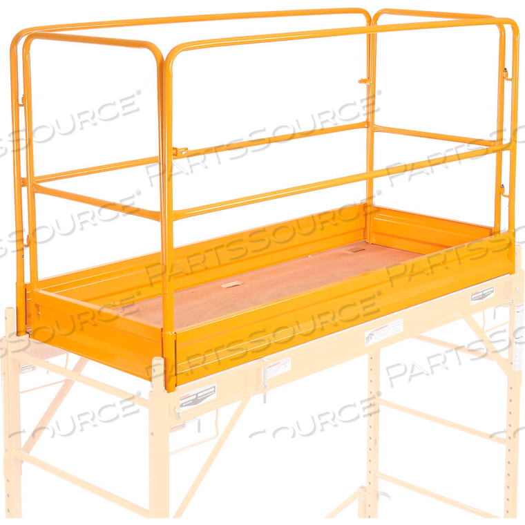 6'L GUARDRAIL KIT WITH TOEBOARDS by Titan Worldwide Industries