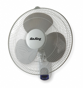 WALL MOUNT FAN 3 SPEEDS 16 BLADE DIA by Air king America, LLC