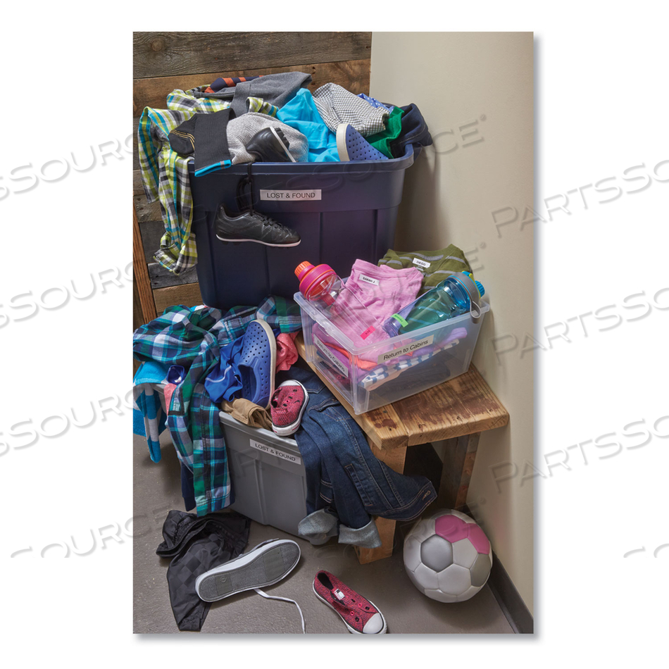 D1 DURABLE LABELS, 0.5" X 23 FT, WHITE by Dymo