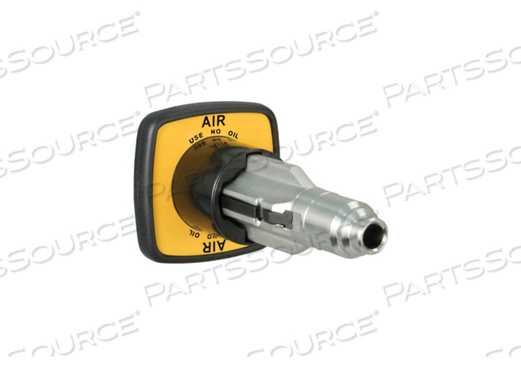 MEDSTAR QUICK CONNECT ADAPTER, DISS MALE, YELLOW, AIR MEDIA by Precision Medical, Inc.