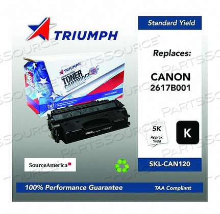 TONER CARTRIDGE BLACK MAX. PAGE 5000 by Source America