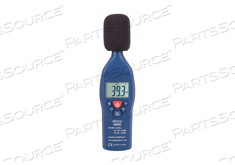 SOUND LEVEL METER TYPE 2 30 TO 130 DB by Reed Instruments
