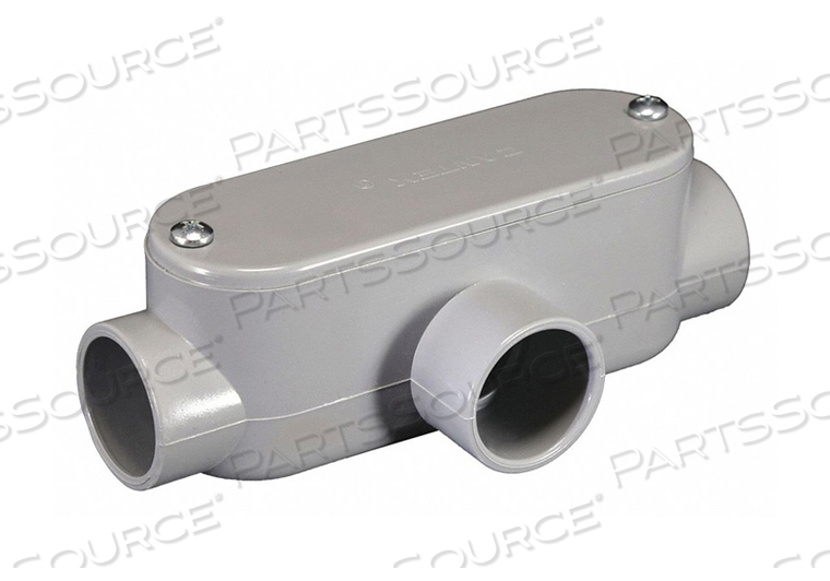 CONDUIT OUTLET BODY PVC T by Cantex