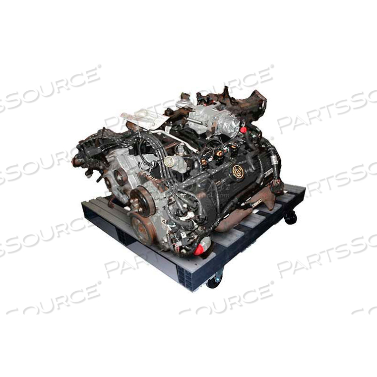 EXTRUDED PLASTIC PALLET, WITH CASTERS 48X40, 2-WAY ENTRY, 1000 LB FORK CAPACITY by Jifram Extrusions, Inc.