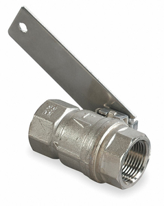 STAY OPEN VALVE WITH LEVER 1 IN DIA by Bradley Corporation