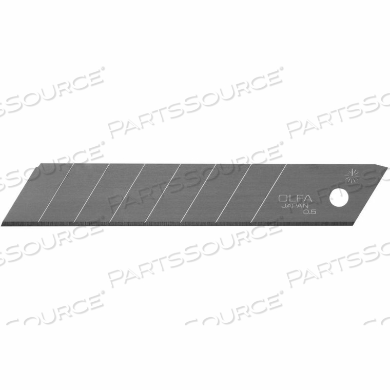 LB-50B 18MM HEAVY DUTY SILVER SNAP-OFF BLADE (50 PACK) by Olfa LB-50B 18MM HEAVY DUTY SILVER SNAP-OFF BLADE (50 PACK) by Olfa