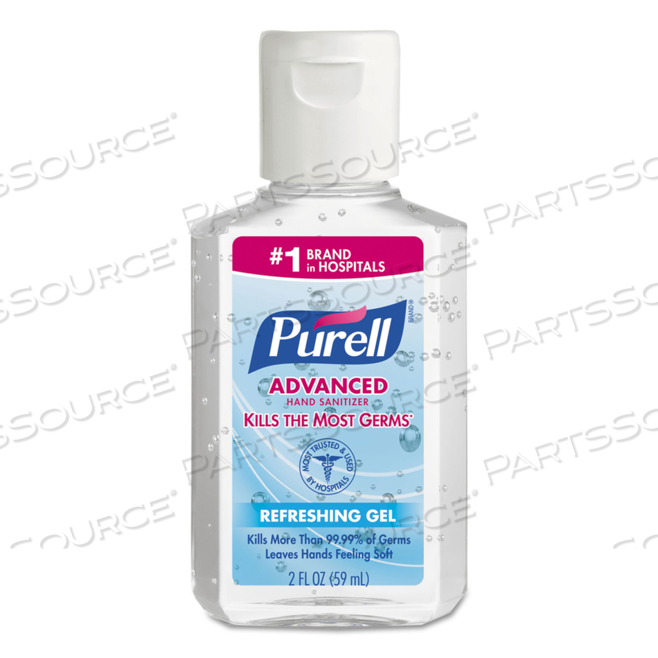 ADVANCED REFRESHING GEL HAND SANITIZER, 2 OZ, FLIP-CAP BOTTLE, CLEAN SCENT by Purell ADVANCED REFRESHING GEL HAND SANITIZER, 2 OZ, FLIP-CAP BOTTLE, CLEAN SCENT by Purell