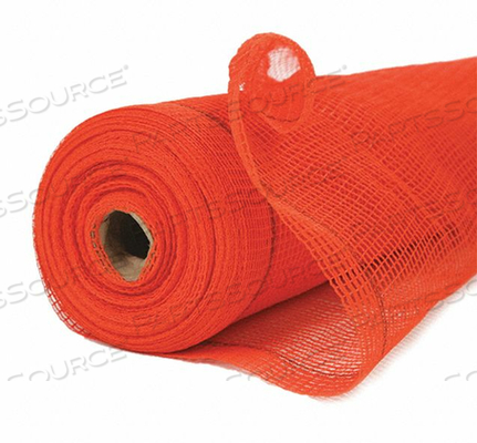 BOEN FIRE RESISTANT SAFETY NETTING, 4 FT. X 150 FT., ORANGE, 1 ROLL by Jaydee Group