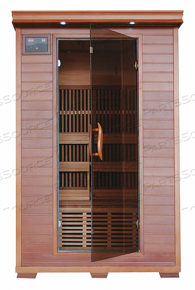 SAUNA STD 2 PPL CARBON HEATER CEDAR by Radiant Health Saunas SAUNA STD 2 PPL CARBON HEATER CEDAR by Radiant Health Saunas