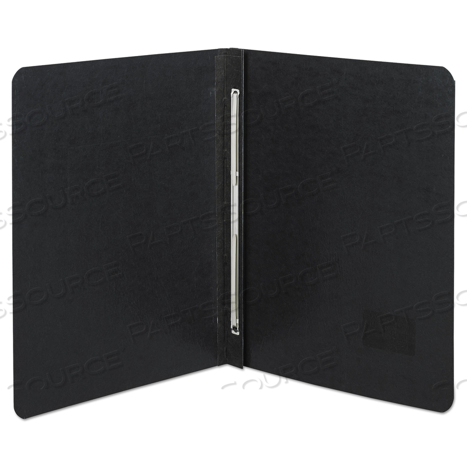 PRESSTEX REPORT COVER WITH TYVEK REINFORCED HINGE, SIDE BOUND, TWO-PIECE PRONG FASTENER, 3" CAPACITY, 8.5 X 11, BLACK/BLACK by ACCO Brands PRESSTEX REPORT COVER WITH TYVEK REINFORCED HINGE, SIDE BOUND, TWO-PIECE PRONG FASTENER, 3" CAPACITY, 8.5 X 11, BLACK/BLACK by ACCO Brands