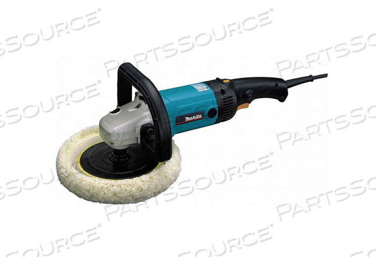 POLISHER/SANDER 7" 10 AMP 600-3,000 RPM, VAR. SPEED, LOOP HANDLE by Makita POLISHER/SANDER 7" 10 AMP 600-3,000 RPM, VAR. SPEED, LOOP HANDLE by Makita