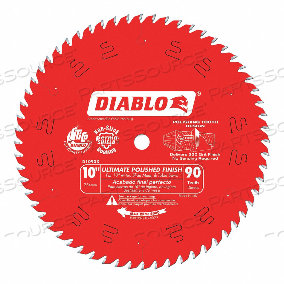 CIRCULAR SAW BLADE BLADE DIA 10 IN. by Diablo