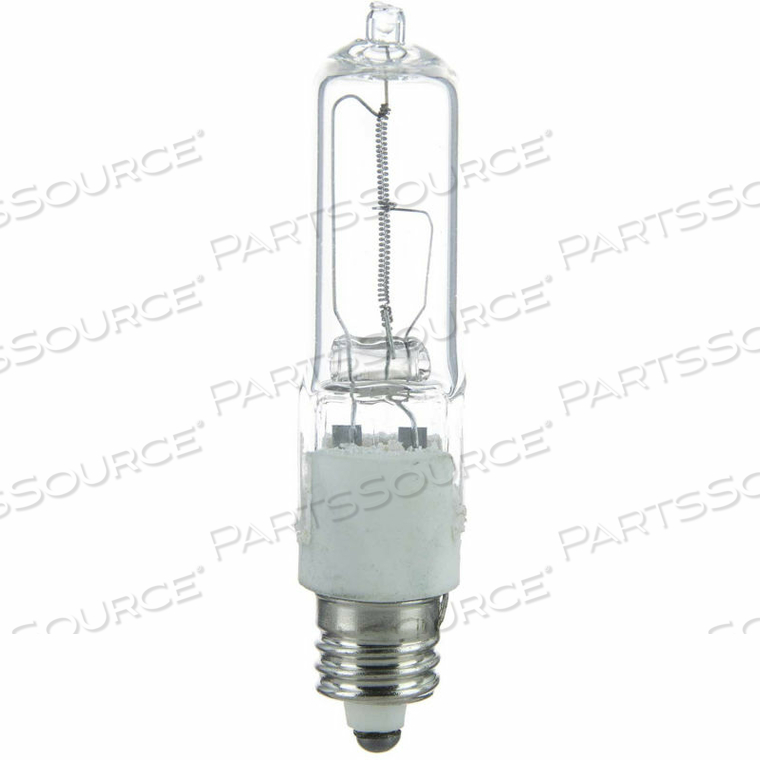 SUNLITE Q75/CL/MC 75W SINGLE ENDED T4 HALOGEN BULB, MINI CAN BASE, CLEAR 