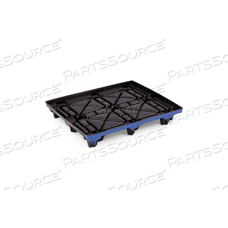 ORBIS THERMOFORMED PLASTIC PALLET 40 X 48CISS MILP - 48 X 40 X 6-1/2 2000 LB CAPACITY by Lewisbins ORBIS THERMOFORMED PLASTIC PALLET 40 X 48CISS MILP - 48 X 40 X 6-1/2 2000 LB CAPACITY by Lewisbins
