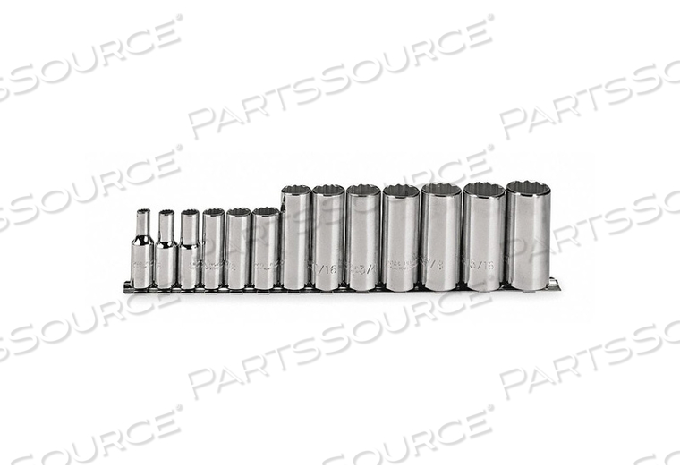 SOCKET SET SAE 3/8 IN DR 13 PC by Proto SOCKET SET SAE 3/8 IN DR 13 PC by Proto