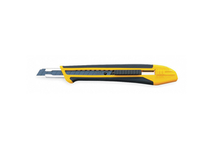 UTILITY KNIFE 5 3/4 IN YELLOW/BLACK by Olfa