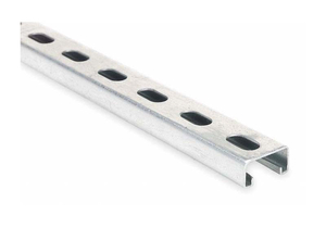 STRUT CHANNEL 1-5/8 W 20 FT L SILVER by Superstrut