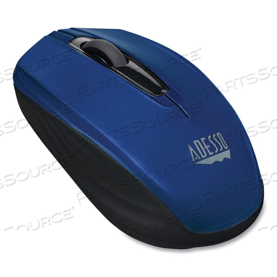 IMOUSE S50 WIRELESS MINI MOUSE, 2.4 GHZ FREQUENCY/33 FT WIRELESS RANGE, LEFT/RIGHT HAND USE, BLUE 