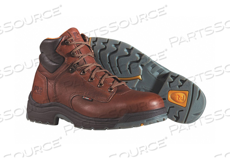 E2112 6 WORK BOOT 9-1/2 M BROWN ALLOY PR 