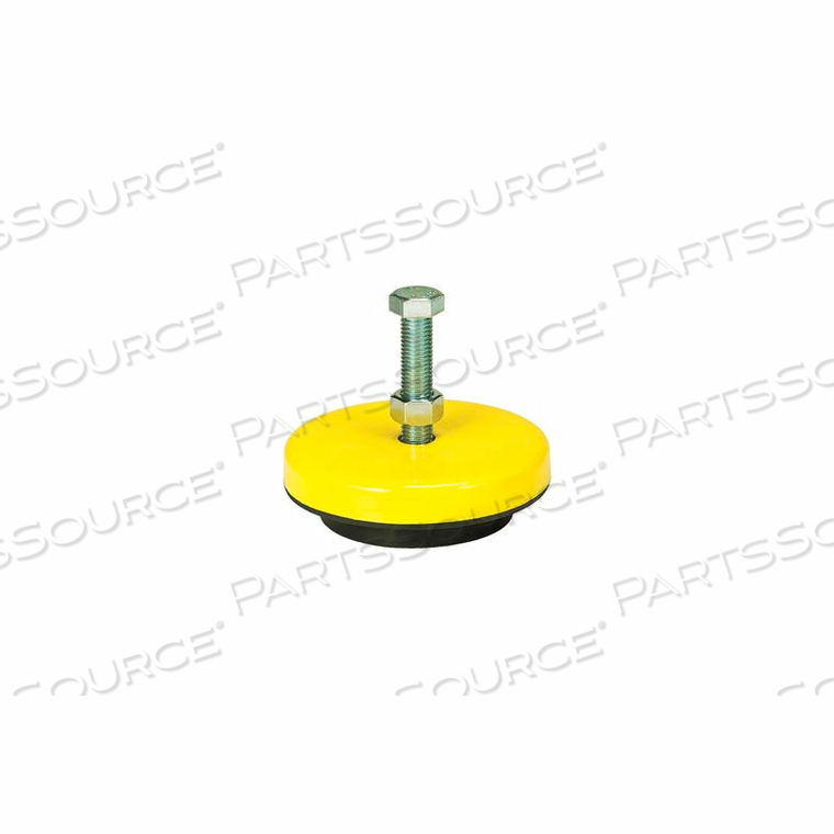 NEOPRENE MACHINERY LEVELING MOUNT - 3-1/2"L X 3-1/2"W X 1-1/8"H by Mason NEOPRENE MACHINERY LEVELING MOUNT - 3-1/2"L X 3-1/2"W X 1-1/8"H by Mason