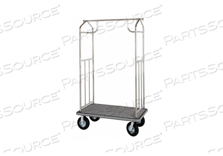 BELLMANS CART STEEL 42 X 24 X 71 IN by Hospitality 1 Source BELLMANS CART STEEL 42 X 24 X 71 IN by Hospitality 1 Source