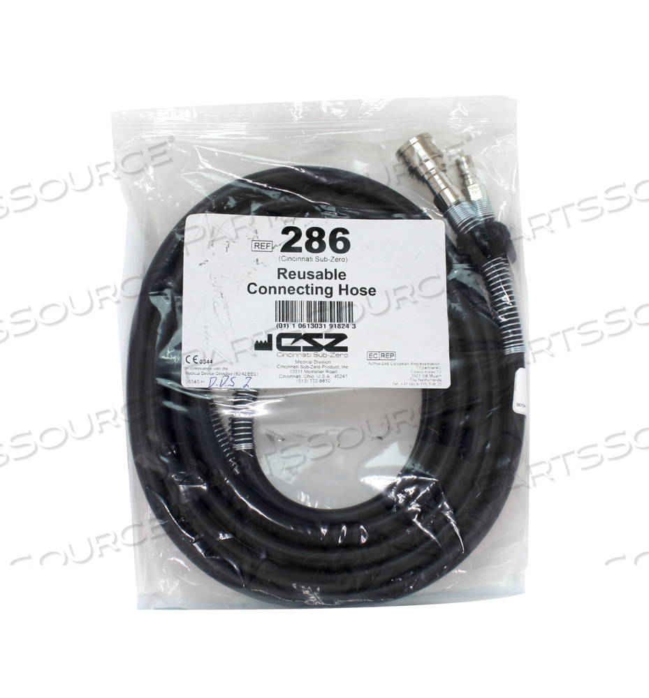 REUSABLE CONNECTING HOSE, 9FT, CONDITION - REFURB 