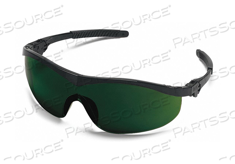SAFETY GLASSES, SERIES ST, GENDER UNISEX, LENS COLOR WELDING SHADE(S), POLARIZED LENS NO, LENS COATING ANTI-SCRATCH, NO FOAM LINED, EYEWEAR by Condor SAFETY GLASSES, SERIES ST, GENDER UNISEX, LENS COLOR WELDING SHADE(S), POLARIZED LENS NO, LENS COATING ANTI-SCRATCH, NO FOAM LINED, EYEWEAR by Condor