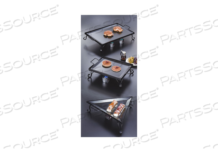 GRIDDLE W/STAND HALF SIZE by American Metalcraft GRIDDLE W/STAND HALF SIZE by American Metalcraft