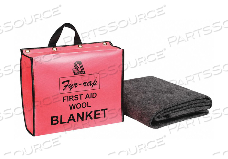 FIRE BLANKET AND POUCH WOOL/NYLON BLEND by Steiner