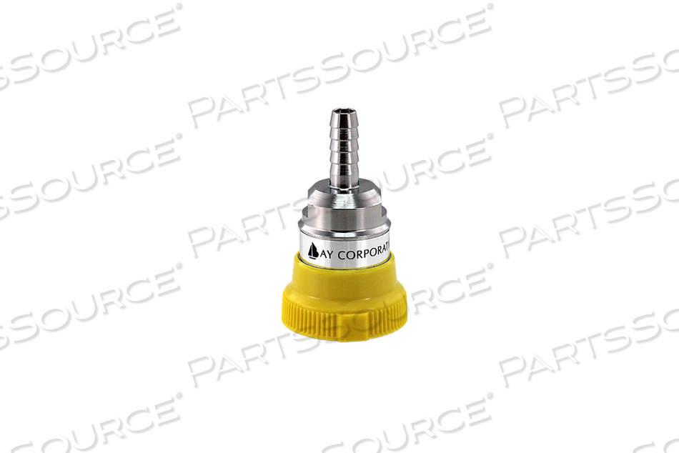 1/4IN HOSE BARB OHMEDA FEMALE COUPLER FOR MEDICAL AIR APPLICATIONS by Bay Corporation
