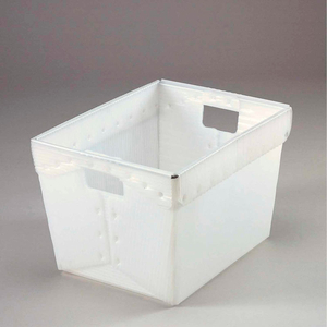 CORRUGATED PLASTIC TOTES - POSTAL NESTING- WITHOUT LID 18-1/2X13-1/4X12 NATURAL by Minnesota Diversified Industries CORRUGATED PLASTIC TOTES - POSTAL NESTING- WITHOUT LID 18-1/2X13-1/4X12 NATURAL by Minnesota Diversified Industries