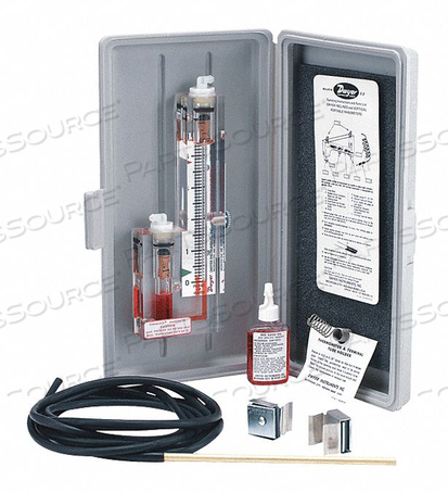 HAND HELD VAC GAUGE MANOMETER WITH CASE by Dwyer Instruments