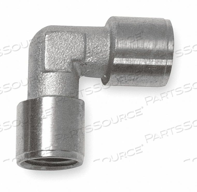 FEMALE ELBOW 90 DEG NICKEL PLATED BRASS by Alpha Fittings FEMALE ELBOW 90 DEG NICKEL PLATED BRASS by Alpha Fittings