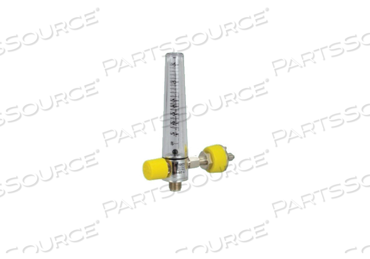 0 TO 15LPM POLYCARBONATE AIR COMPACT FLOWMETER by Precision Medical, Inc.