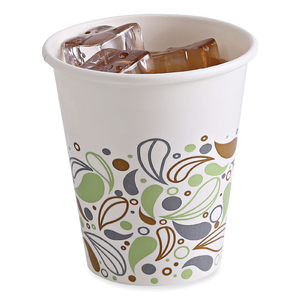 DEERFIELD PRINTED PAPER COLD CUPS, 12 OZ, 50 CUPS/SLEEVE, 20 SLEEVES/CARTON by Boardwalk
