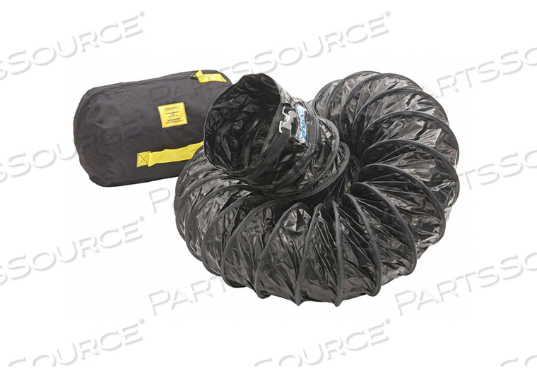 ECKOFLEX 8" CONDUCTIVE DUCT 15'L WITH STRAP by Euramco Group