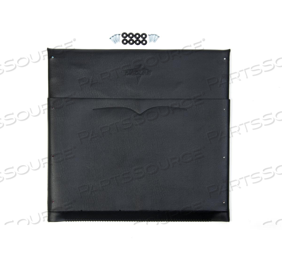 18 IN BLACK VINYL BACK UPHOLSTERY FOR EXCEL 2000 WHEELCHAIR by Medline Industries, Inc.