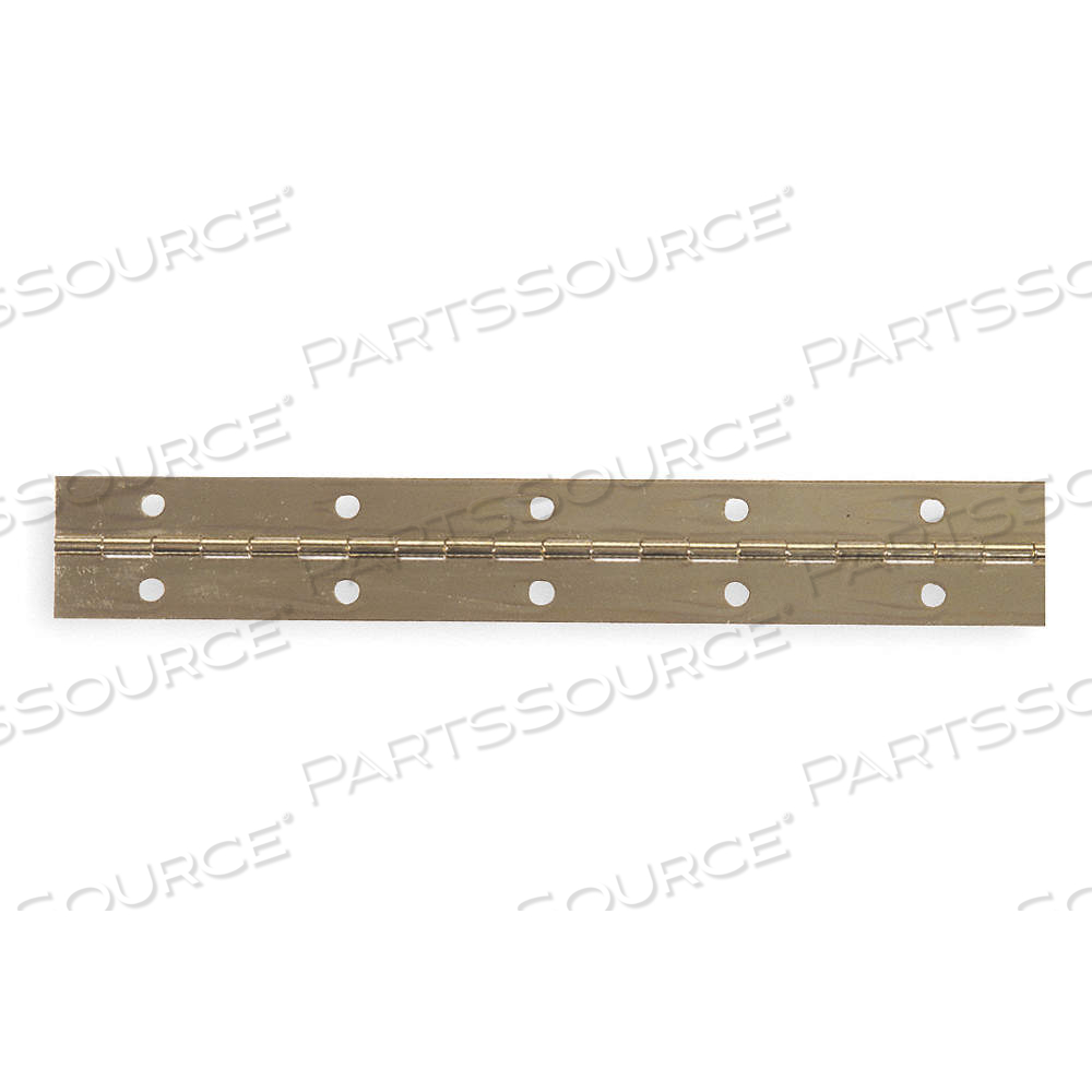 PIANO HINGE, STEEL, 72 IN LEAF HT, 3/4 IN LEAF WD by Approved Vendor
