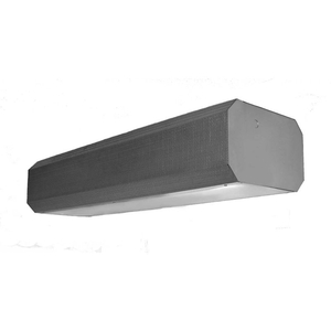 42 INCH LOW PROFILE AIR CURTAIN, 208V, ELECTRIC HEAT, 1PH, STAINLESS STEEL by Powered Aire Inc 42 INCH LOW PROFILE AIR CURTAIN, 208V, ELECTRIC HEAT, 1PH, STAINLESS STEEL by Powered Aire Inc
