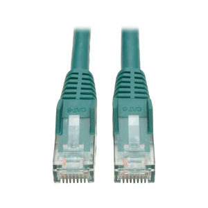 CAT 6 SNAGLESS MOLDED ETHERNET CABLE - 3 FT, GREEN by Tripp Lite CAT 6 SNAGLESS MOLDED ETHERNET CABLE - 3 FT, GREEN by Tripp Lite