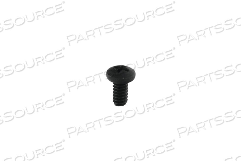 SCREW, 0.19 IN-24, PAN HEAD, BLACK OXIDE, PHILLIPS DRIVE, 0.375 IN by Midmark Corp.