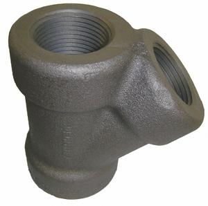 45° LATERAL WYE, CARBON STEEL, 3/4 IN X 3/4 IN X 3/4 IN FITTING PIPE SIZE, CLASS 3000, 3 IN LG by Penn Machine Works 45° LATERAL WYE, CARBON STEEL, 3/4 IN X 3/4 IN X 3/4 IN FITTING PIPE SIZE, CLASS 3000, 3 IN LG by Penn Machine Works