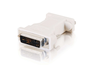 DVI-A/HD15 MALE/FEMALE VGA VIDEO ADAPTER - WHITE by Legrand AV (C2G)