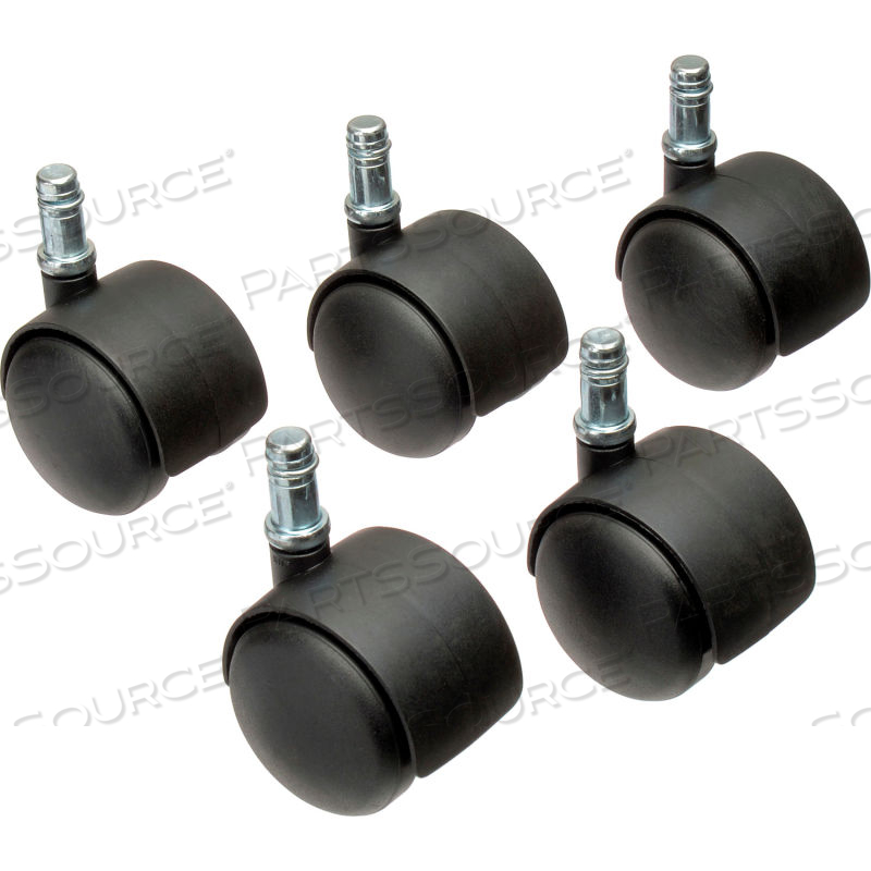 INTERION 50MM REGULAR CASTERS, 5 PER SET by Approved Vendor