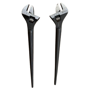 TWAE12 XTRWELD 12 IN WRENCH, ADJUSTABLE, ERECTOR STYLE, STEEL BLACK PHOS by XTRweld