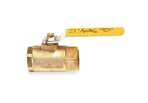 BRONZE BALL VALVE INLINE FNPT 1/2 IN by Apollo Valves (a Conbraco Company)